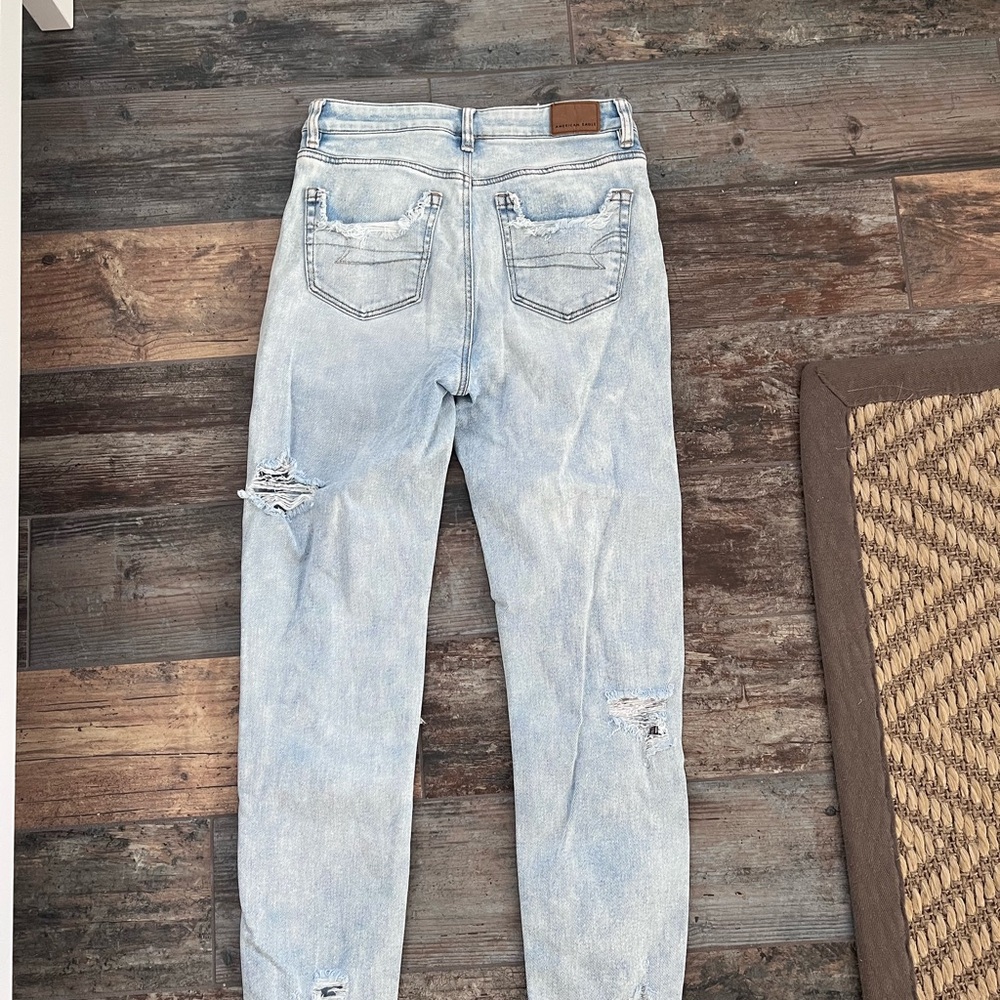American Eagle Outfitters Light Blue Boyfriend Jeans